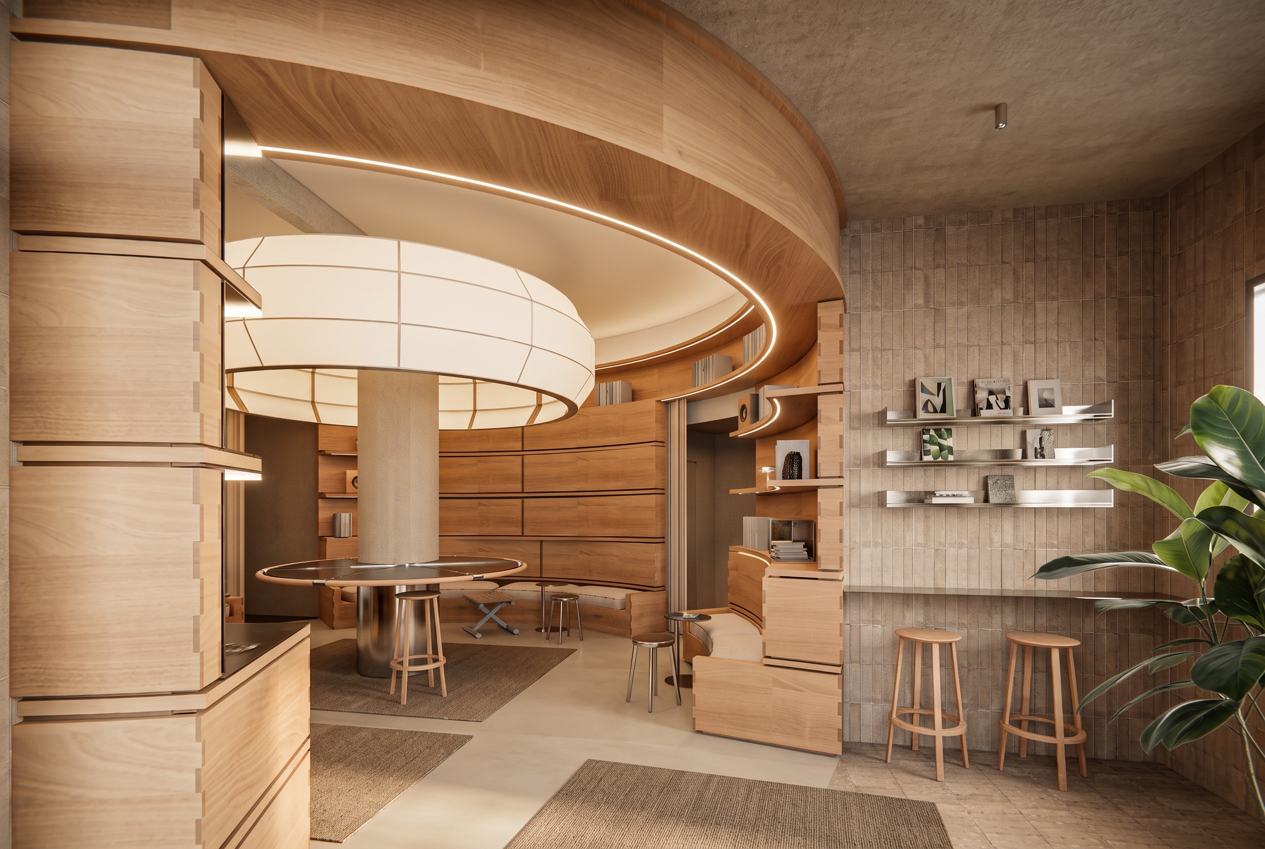 Café by Kokoro dentro de Casa Hof